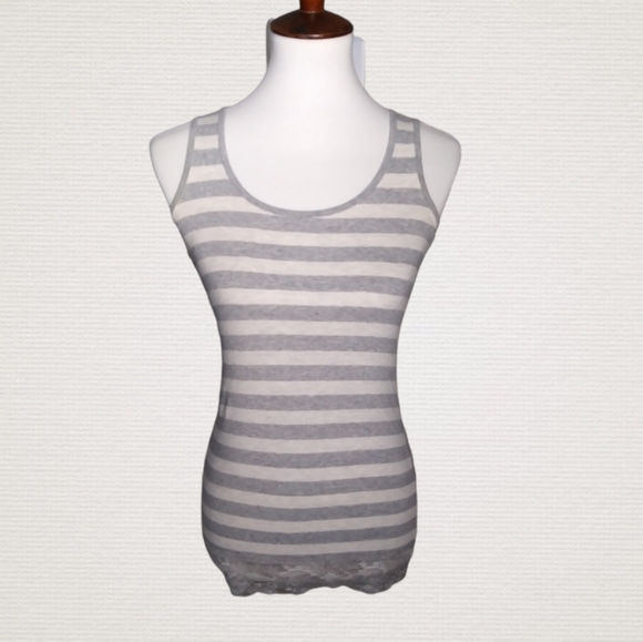 $3 W/ any purchase. Striped Tank - Picture 1 of 4